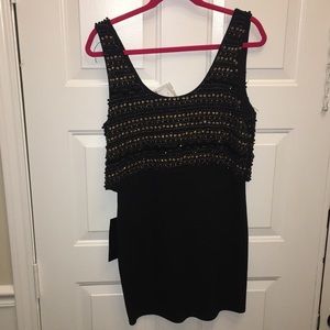 Black tight dress never worn